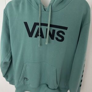 Vans Men's Green Hoodie